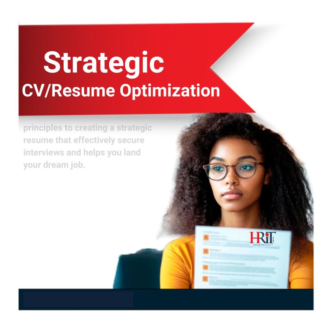 Elevate Your Job Search with Strategic CV/Resume Optimization